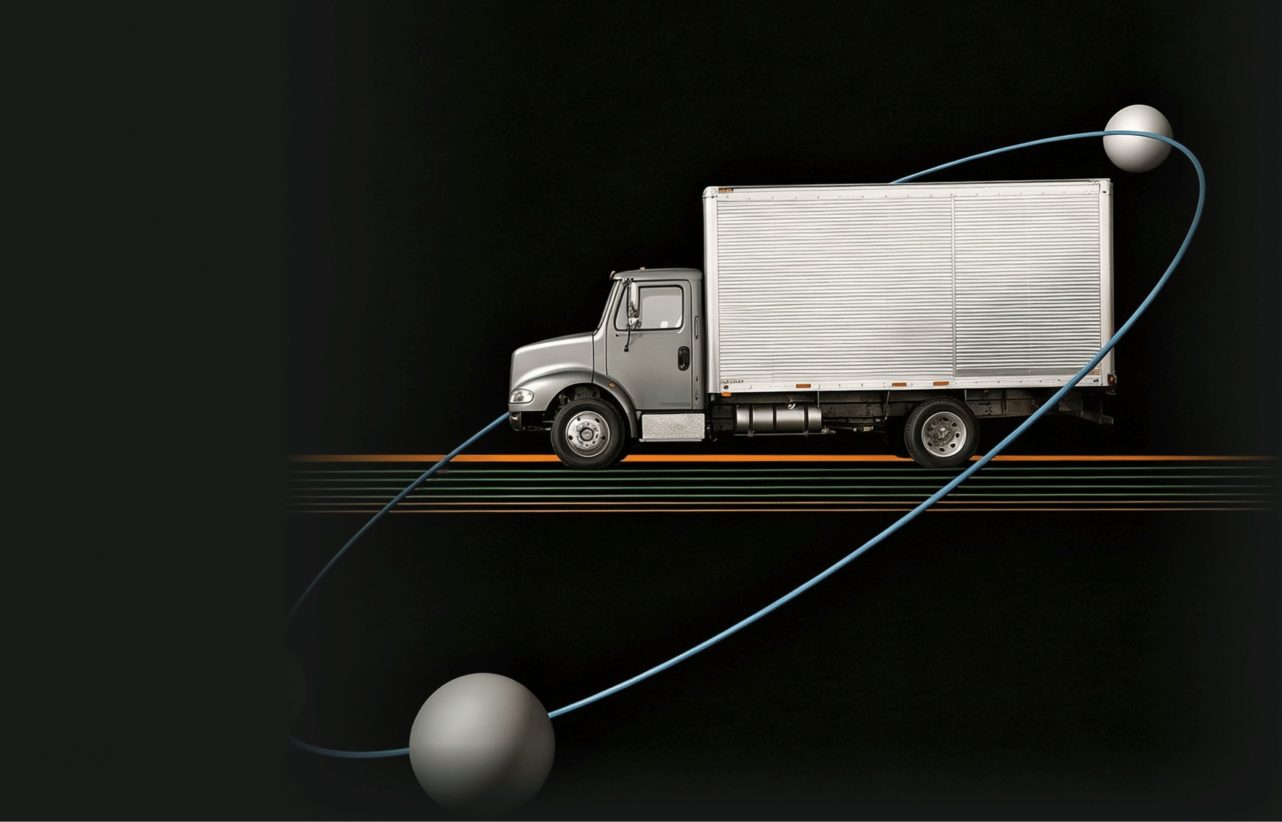 Orbital truck coverage